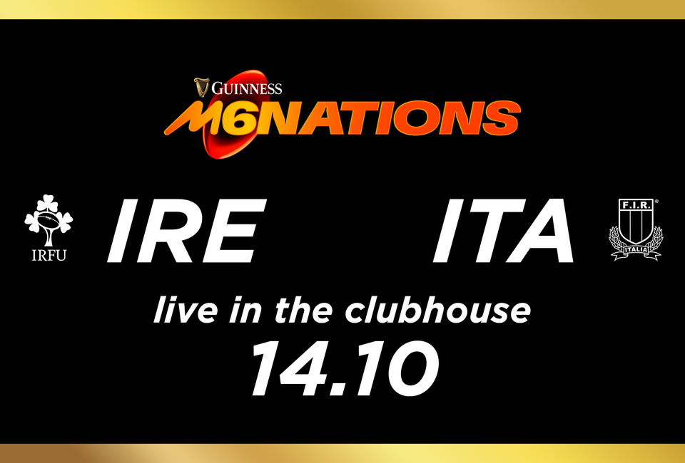 Live 6 Nations: IRE v ITA
