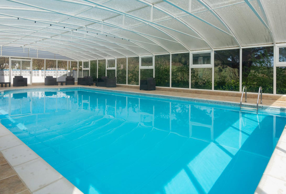 Heated indoor pool